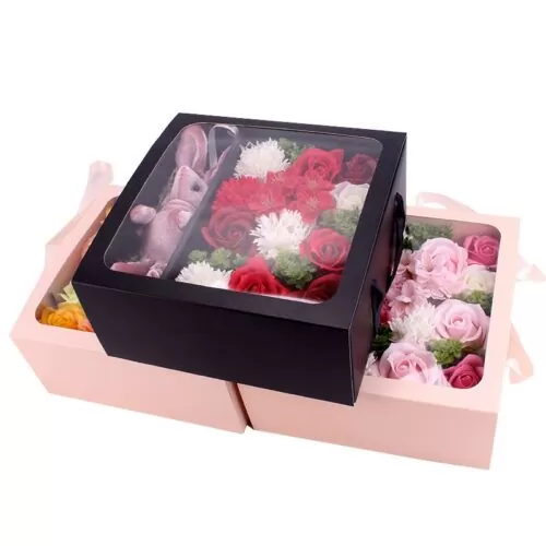 cutie flori de sapun asortate
